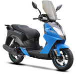 What are the features of the Matrix RS motorcycle scooter？